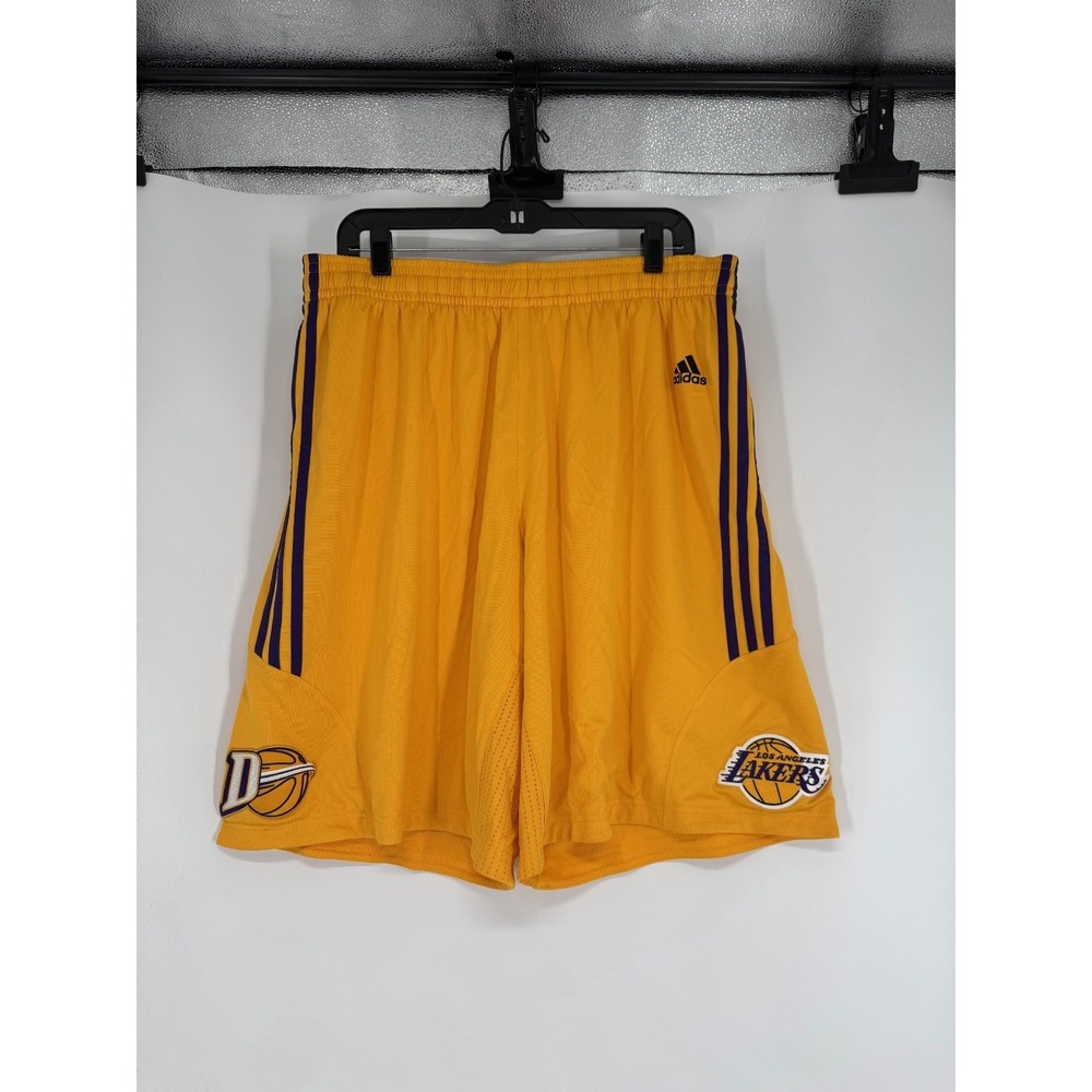 Adidas Los Angeles Lakers D League Practice Basketball Shorts Mens 2XL XXL NBA